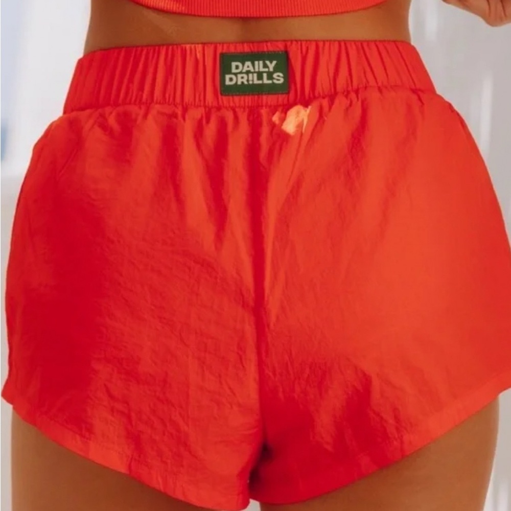 Daily Drills Red Women's Shorts